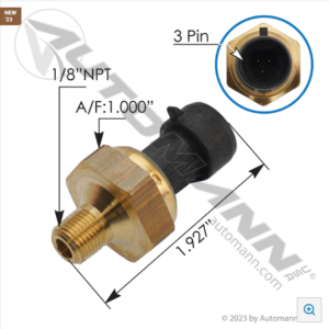 SENSOR EBP PRESION AIRE MAP 7.3E T444 450621 1850353C1