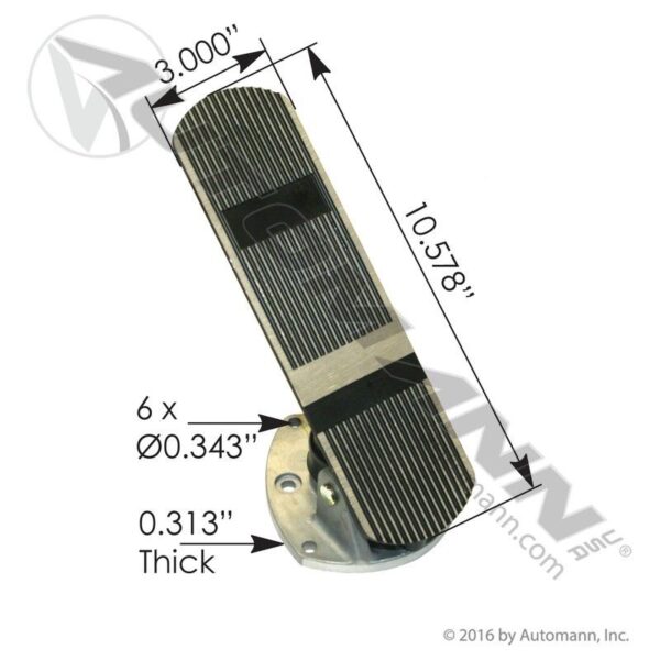 PEDAL VALVULA DE PIE E-6 170.286171 170.SN4017A