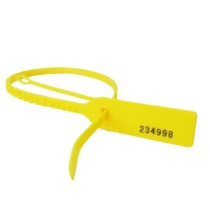 CINCHO FOLEADO AMARILLO 30 CM PLASTICO