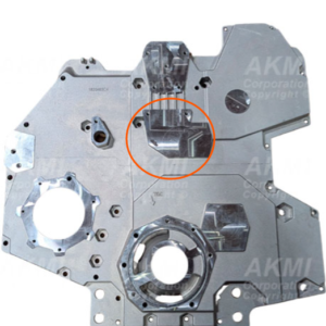 TAPA DISTRIBUCION FRONTAL 466E 460061 CON PERFORACIONES