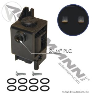 VALVULA SOLENOIDE FRENO AIRE 12V INTL 2506711C91