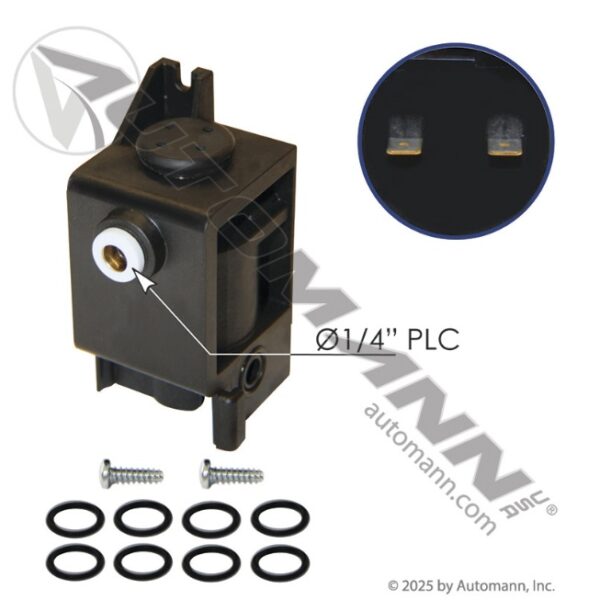 VALVULA SOLENOIDE FRENO AIRE 12V INTL 2506712C91