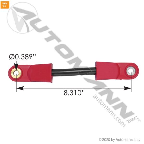 CABLE BATERIA ROJO POSITIVO BC1044 KW T660 T680