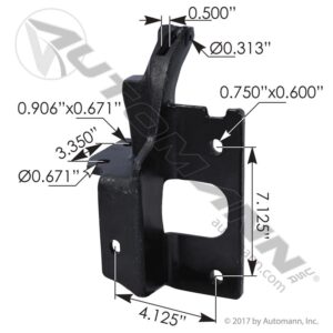 SOPORTE DEFENSA KW T680 IZQ A11-6180 564.59618L