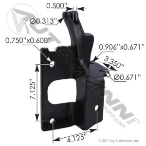 SOPORTE DEFENSA KW T680 DERA11-6180R 564.59618R