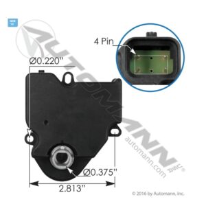 MOTOR ACTUADOR PUERTA HVAC IHC 9200 9400 3524465C1 604-5105