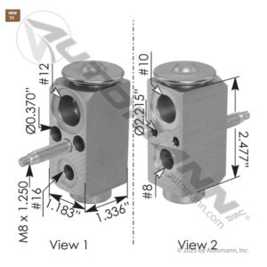 VALVULA DE EXPANSION A/C KW T680 PACCAR 1694 12-3050A