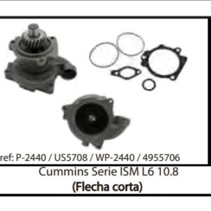 BOMBA AGUA ISM M11 181883 4955706 FLECHA CORTA 4299041