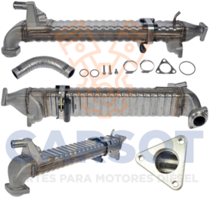 ENFRIADOR GASES EGR 466E 530E 28.2 PULGADAS LARGO
