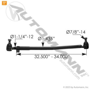 BRAZO VIAJERO PETERBILT 520 2018 34" L24VT9224A11