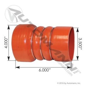 MANGUERA CONICA 3 AROS 4" X 3.5" X 6" LARGO INTL IHC 4500