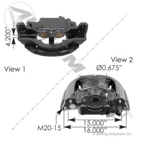 CALIPER REMOLQUE MERITOR DERECHO EX225L2