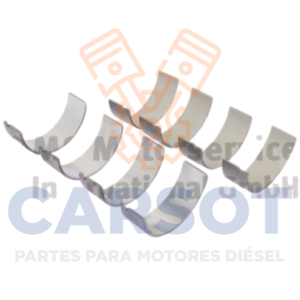 JGO COMPLETO METALES BIELA 0.010 OM904 OM924