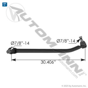 BRAZO VIAJERO KW PETERBILT J20-6012 L24VU8596A11L