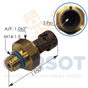 SENSOR PRESION TURBO ISB 050644 3802429 4921497 3348748