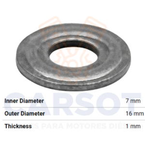 RONDANA PUNTA INYECTOR 4JJ1 ELF200 ELF300 8980577310