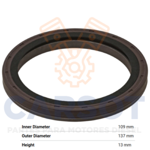 RETEN DELANTERO CIGUEÑAL 4HK1 ELF400 ELF600 8943695180