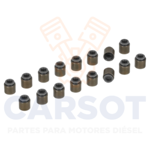 JGO 16 SELLOS VALVULA 4HK1 ELF400 ELF600 8973767200