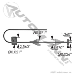 MECANISMO ELEVADOR DE VIDRIO KENWORTH T600 IZQ R211004