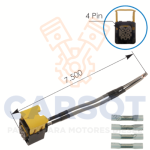 ARNES 4 PIN CUADRADO SENSOR NOX ISX UAR221150