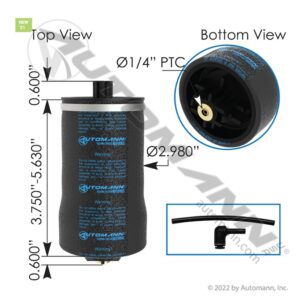 BOLSA DE CABINA KW T800 PETERBILT1104K001 25333101