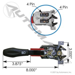 PALANCA DIRECCIONAL KENWORTH T300 T370
