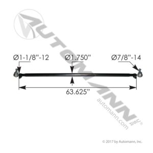 BARRA DE DIRECCION MB FREIGHTLINER M2 CASCADIA A6803304403